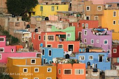 Rhonda Dubin Photo, “Guanajuato Houses” Mexico