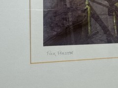 Signed Rick Preston 1989 Navajo Towers Framed Photo Artwork File No. C89.3