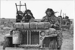 British SAS Patrol Libya 1944 4×6 Re-Print #0000