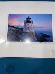 Alexander Nesbitt Photography Print Light House 4 1/2 X6 Newport RI