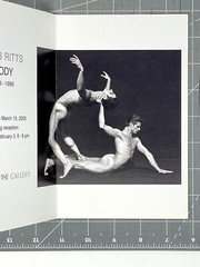 Herb Ritts (1952-2002) Art Show Announcement Card 2005 – Body – Staley Wise NYC