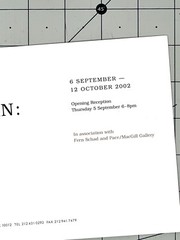 Harry Callahan (1912-1999) Art Announcement Card – Color – 2002