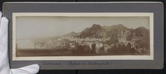 Photograph Taormina / Sicily, panorama of the city and ruins of antiquity