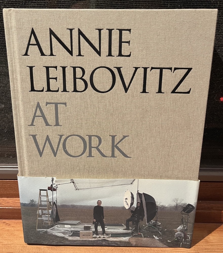 Annie Leibowitz At Work 2008 SIGNED Ships Free in US!