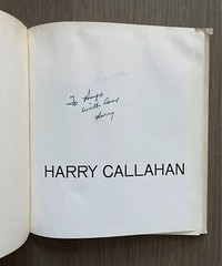 🎈Unique! SIGNED! Harry Callahan 1st Ed 1967 Sherman, Ray Metzker, Weber RARE