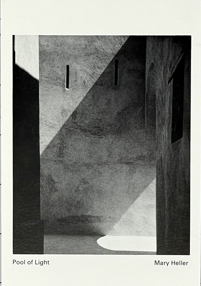 Mary Heller Art Show Announcement Card 1991 NYC – Photographs 1980-1990