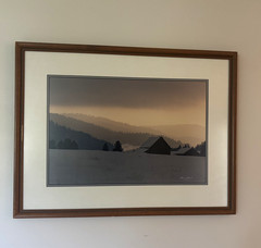 Carl R Sams II – Limited Edition – Signed – Winter Barn Mountain Photo 55/350