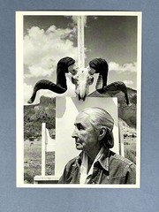 Georgia O’Keefe 1968 Art Print Card Photo By Arnold Newman Fotofolio 4.25”x6”
