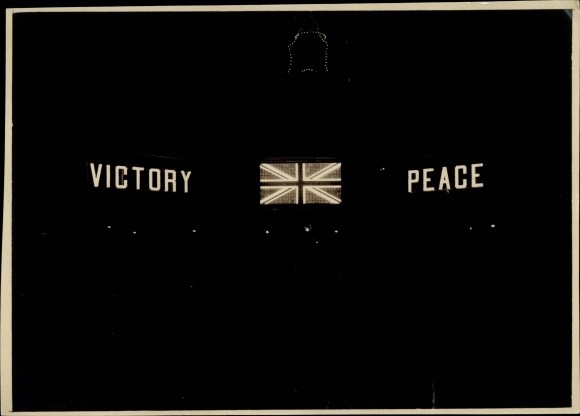 Photo Hong Kong China, Victory, Peace, British Flag,… – 10633226