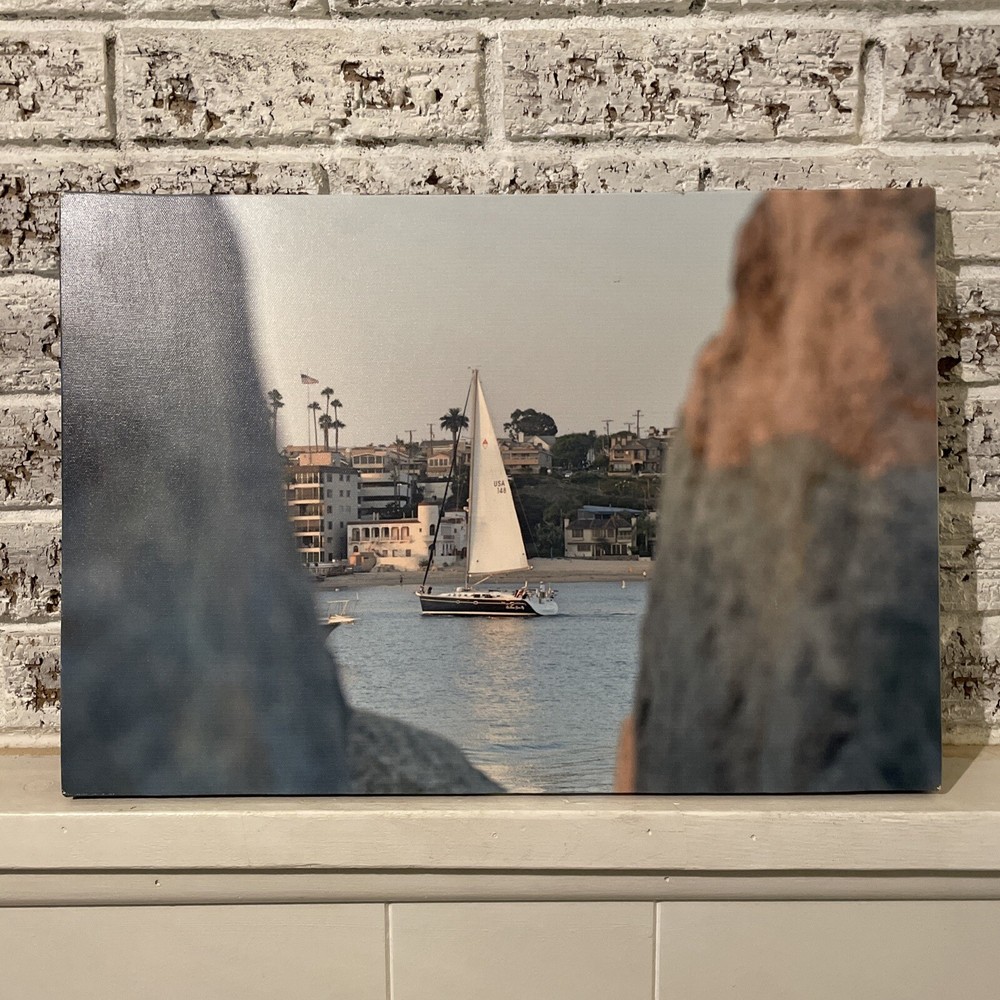 Art Photography 13×19 Canvas Print – Sailboat USA 148