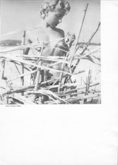 Org French 50s-70s Nude Large (9 x 12) Lithograph- Naturism- Woman- Blond- Hut