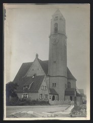 Photography Darmstadt, street by the Pauluskirche