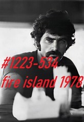 MALE PORTRAIT #1223-534 -fire island 1978 -free shipping in usa