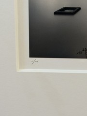 MICHAEL KENNA – “Floating Square” Silver Gelatin Print Photo, Signed 1996 11/45