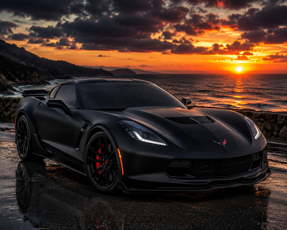 Digital Image Picture Photo Pic Wallpaper Background Corvette Sports Car 3353