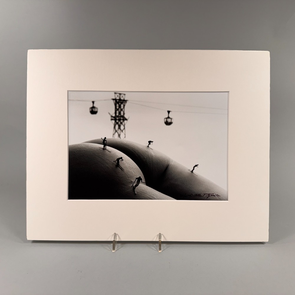 Allan I. Teger Bodyscapes Matted Ski Butt Erotic Art Original signed 84/250 ’02