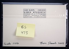 Boris Starosta 3D Stereoview – Greta 1106 – nude model signed 2003