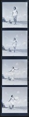 Bunny Yeager Estate Vintage Original Negative Strip of Lynn Brooks w/ Copyright