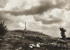 1948 Vintage Josef Sudek Hilltop Landscape Capkova Strz Original Photo Gravure