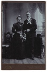 Photograph Arnold Hirnschrodt, Ried / Innkreis, bridal couple from Austria in Sch