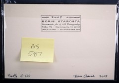 Boris Starosta 3D Stereoview – Betty A -100 – nude model signed 2009