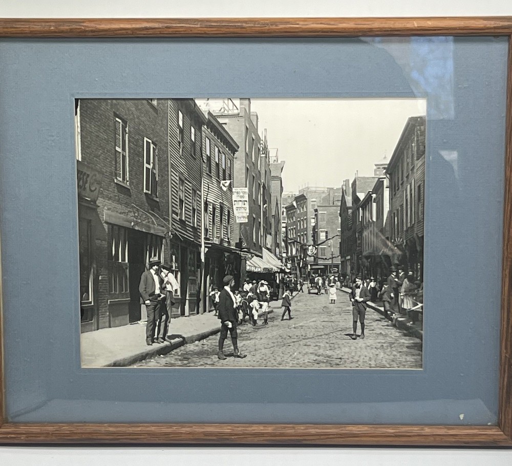 Vintage Brearley Collection Photo Print: Salem St., North End, Boston, 1901