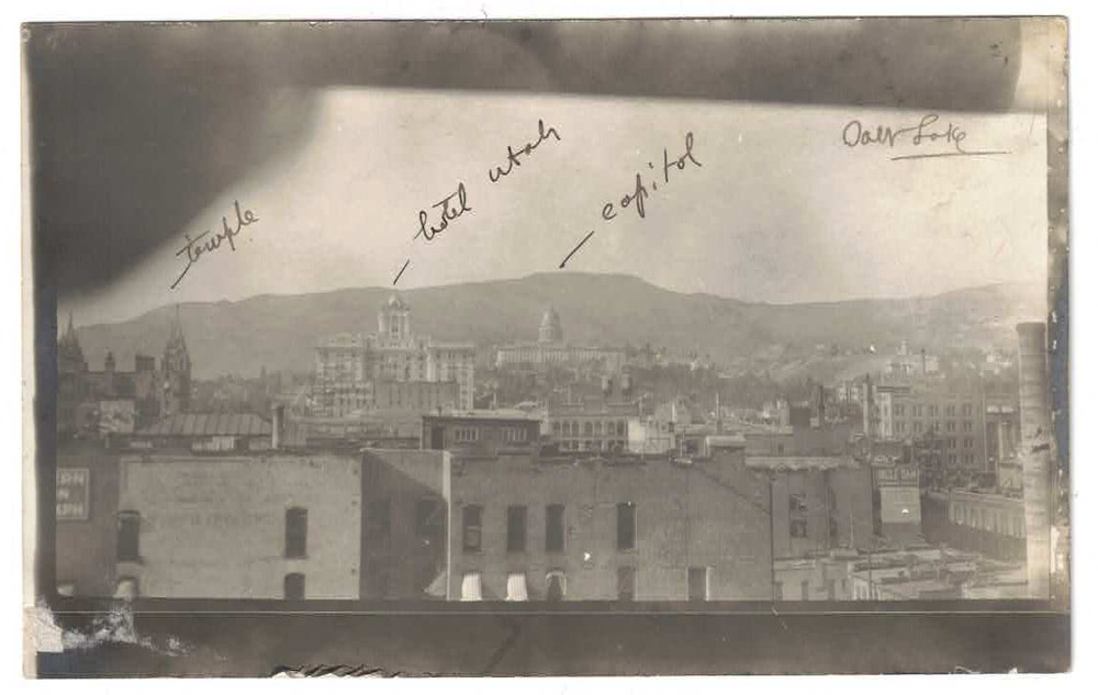 RPPC, Real Photo Postcard / Salt Lake City