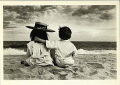 Two Children Art Print Card Photo By Betsy Cameron Fotofolio 4”x6”