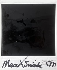 OOAK Art model Mars Polaroid Instant Film Print SIGNED by model and artist