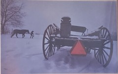 Signed Limited Edition Amish Country Life Photograph Print by Dick Brown 10/100