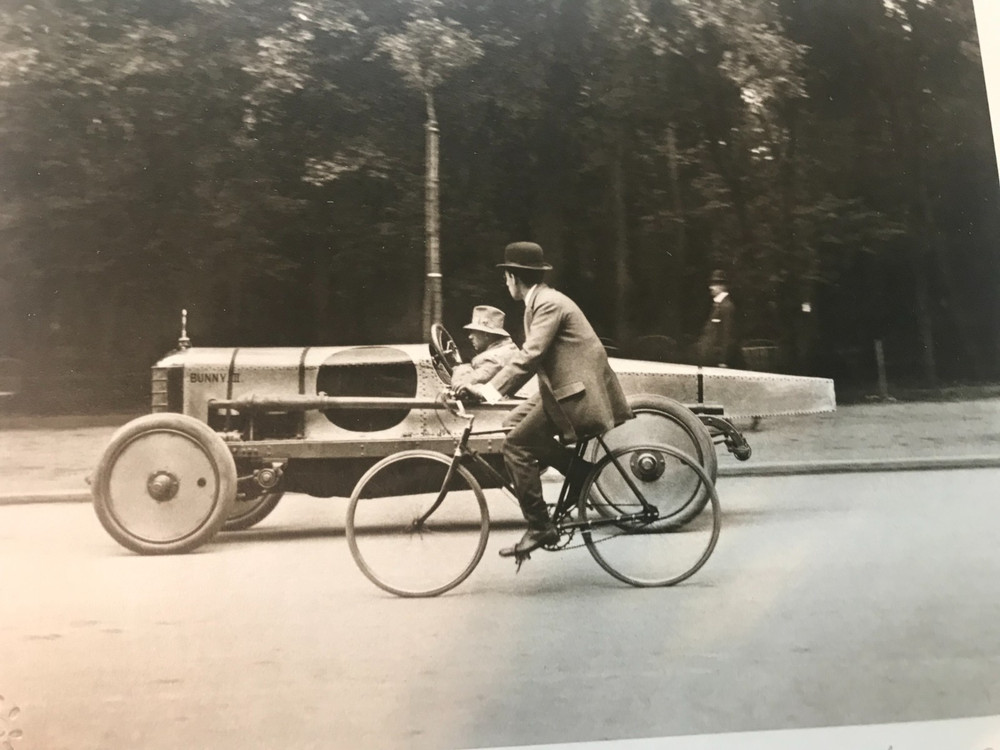 Photo Print Jacques Lartigue 184/5000 1912 Paris La Singer De course Bunny III