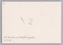 Bad Berneck in the Fichtelgebirge 1964 Church Building Photo 1960s