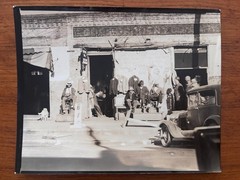 WALKER EVANS Original Silver Gelatin “Sidewalk scene in Selma, Alabama” 1935