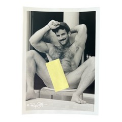 Vintage Colt Studios Steve Kelso 5×7 BW Rip Colt Nude Gay Photograph USA 1990s