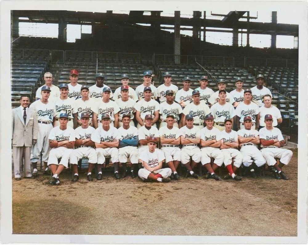 1952 Brooklyn Dodgers 8×10 Colorized Team Print-FREE SHIPPING