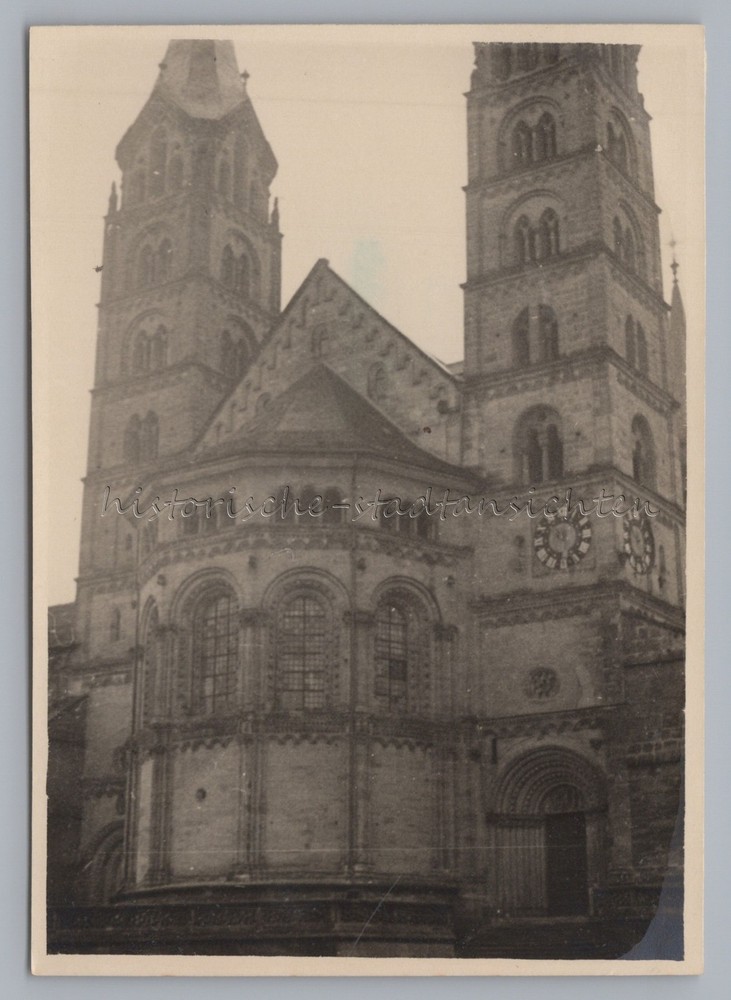 Bamberg 1949 Cathedral Old Photo 1940s