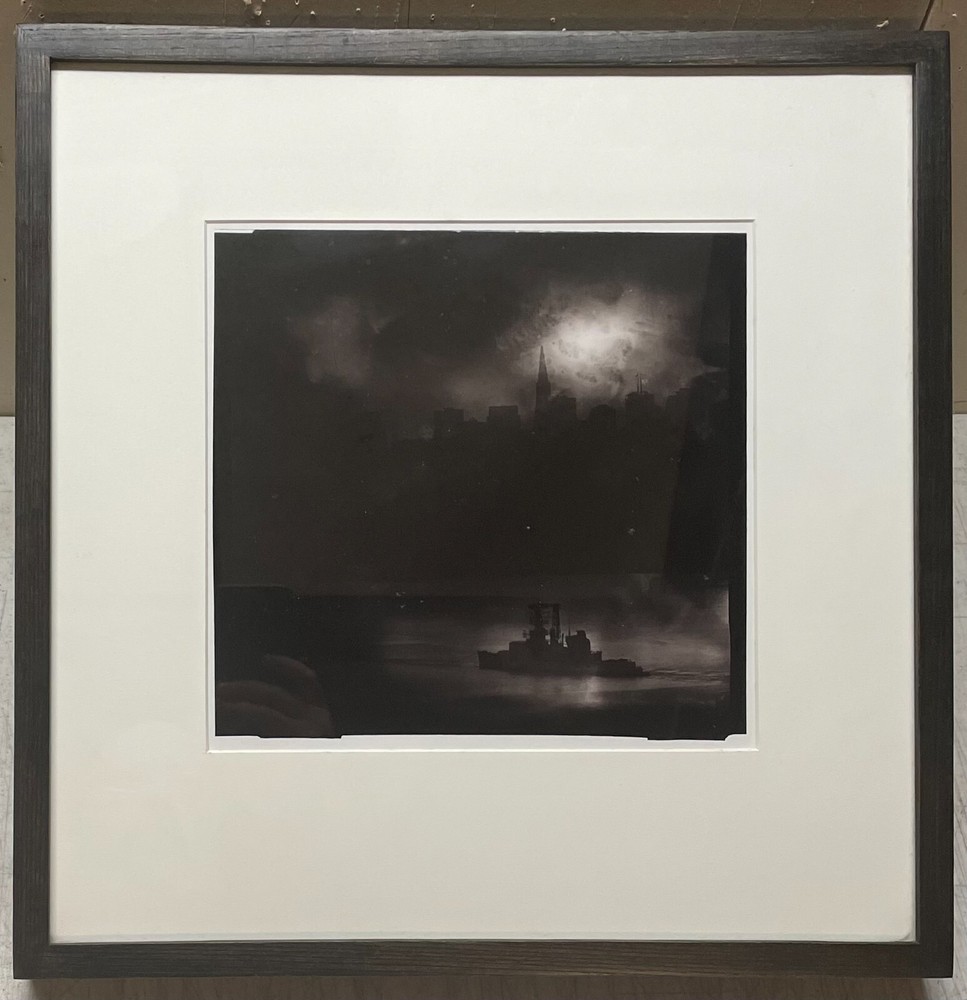 JAMES FEE San Francisco Sky, 1995 NIGHT VIEW Gelatin Silver PHOTO – Cava Gallery