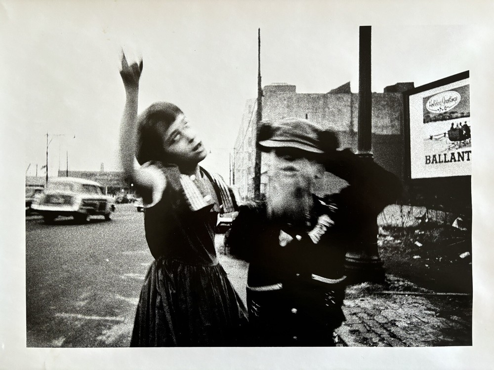 WILLIAM KLEIN “Dance in Brooklyn” (1955; printed 1978) Silver Gelatin HC
