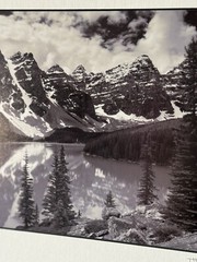 11×14 Photograph Moraine Lake, Banff Matted & Signed By Photographer