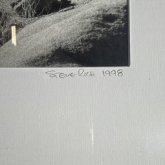 Steve Rich ‘Photon Lean’ Signed Framed Black & White Landscape Photograph Art