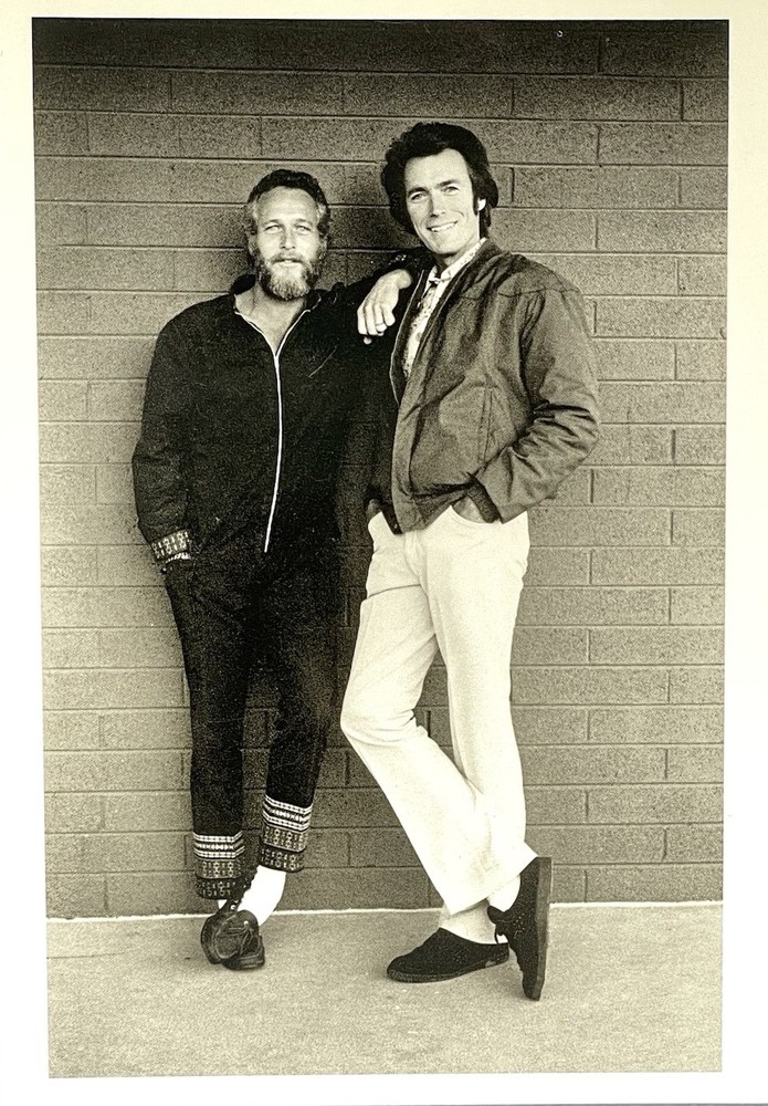 Paul Newman & Clint Eastwood Fotofolio Art Print Card – Photo By Cecil Beaton