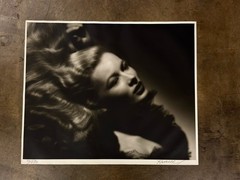 George Hurrell – Veronica Lake Signed & Numbered Silver Gelatin Photo 73/190