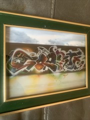 graffiti Art High Gloss Photograph By RIME MSK SIGNED Lmtd @100 Framed!