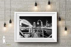 Nashville Urban Art Prints – Black and White Cityscape – Fine Art Photography