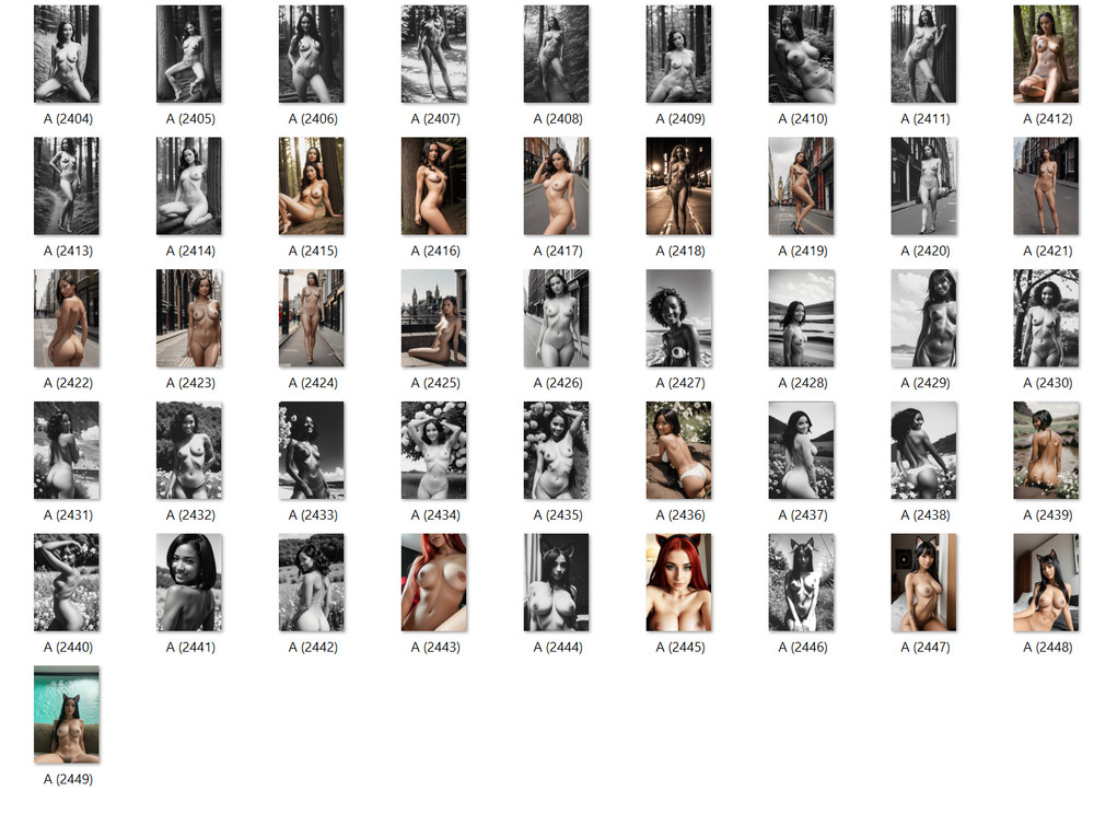 LOT 100x 4×6 Nude Picture Pinup-Girl Woman Model Fmal Risqué Lot (208)