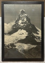 Antique GEBRUDER WEHRLI Peak of THE MATTERHORN Swiss Italy ALPS MOUNTAIN PHOTO