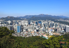 Seoul City View from Namsan – Fine Art Photography Print by K.S. Song