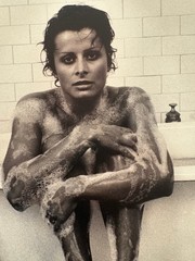 Woman in a Bath Tub-Archival Digital Pigment Print Photograph-80s-Mark Bugzester