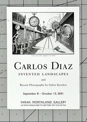 Carlos Diaz (b. 1951) Art Announcement Card 2001 – Invented Landscapes