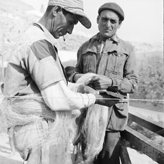 Photo Paper Analog Spain Fisher 1960 Size 40x40cm